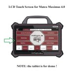 LCD Touch Screen Digitizer Replacement for Matco Maximus 4.0